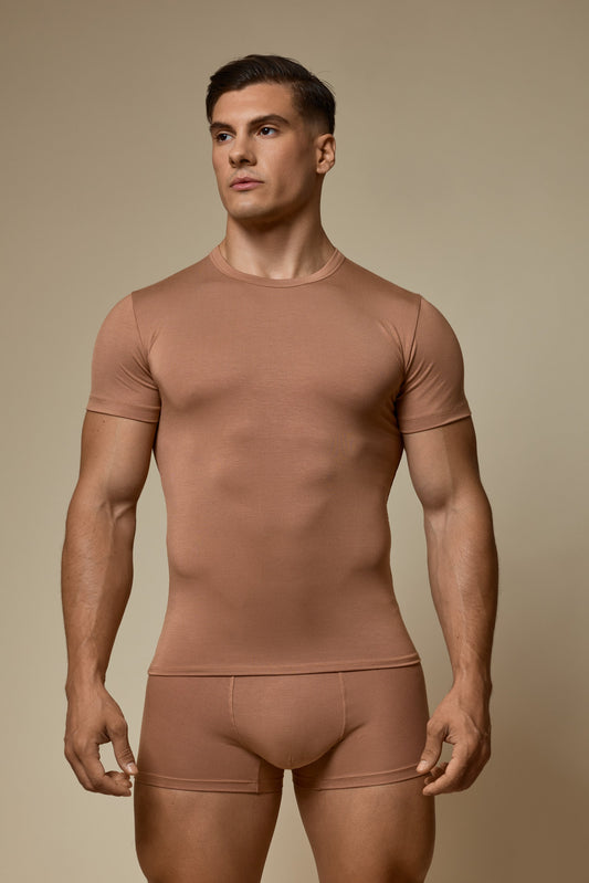 WHISPER UNDERSHIRT SECOND SKIN - MOCHA