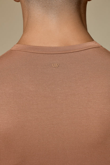 WHISPER UNDERSHIRT SECOND SKIN - MOCHA