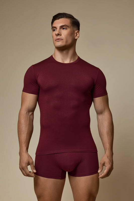 WHISPER UNDERSHIRT SECOND SKIN - MULBERRY