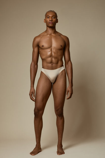 WHISPER THONG SECOND SKIN - IVORY