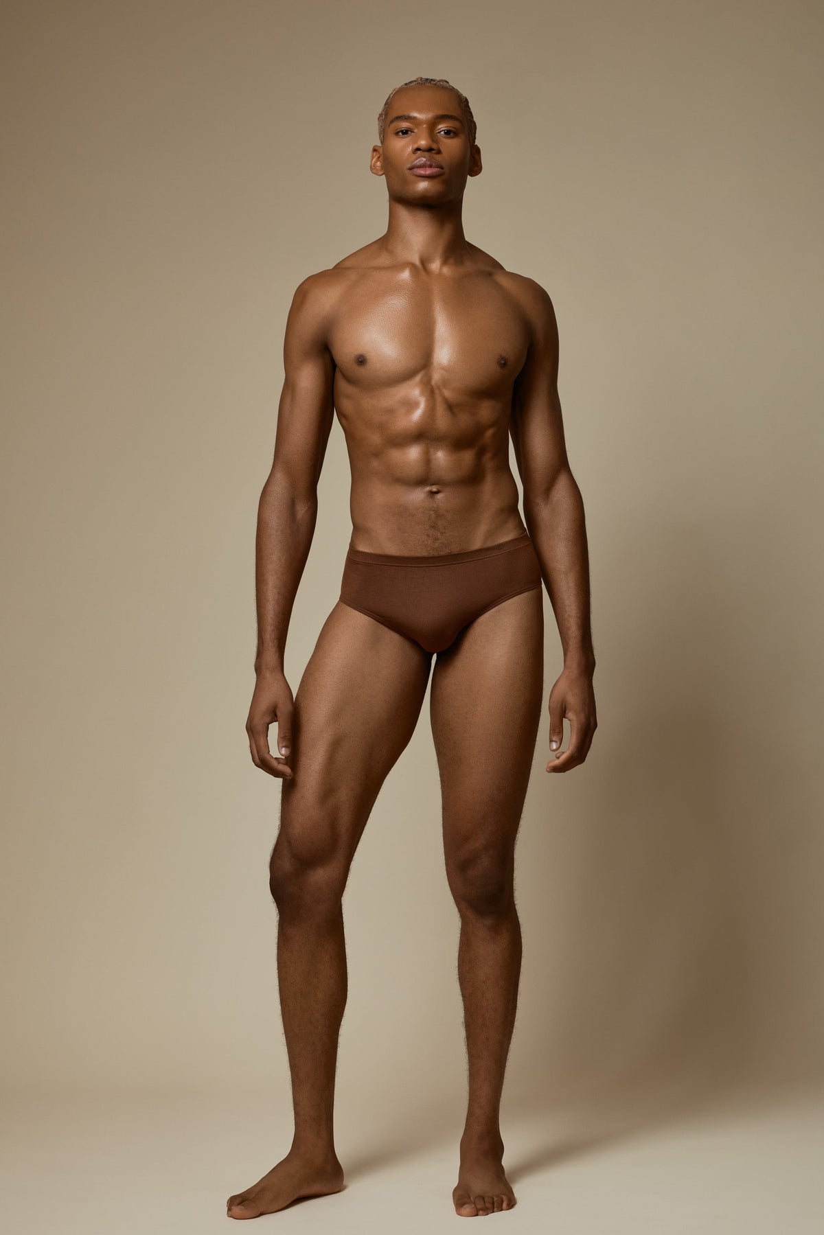 WHISPER BRIEF SECOND SKIN - CACAO