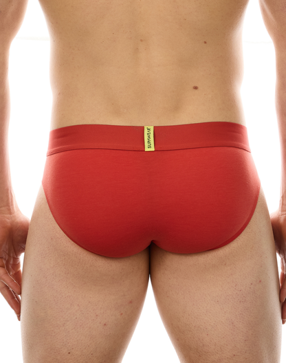 SUPAWEAR Just Supa Brief Red