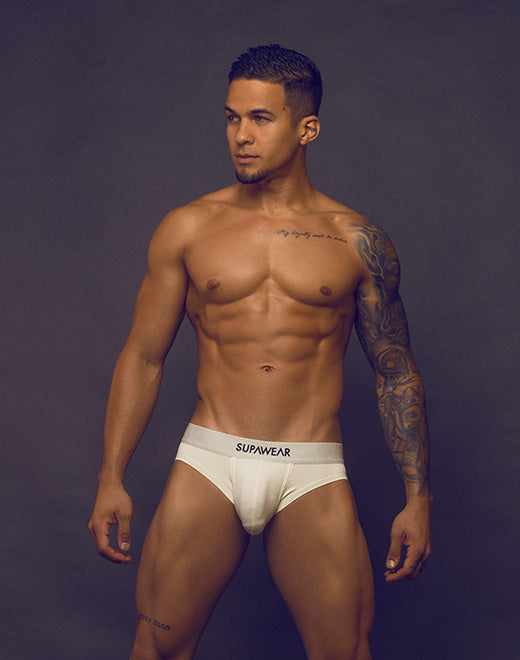 SUPAWEAR Neon Brief Ivory