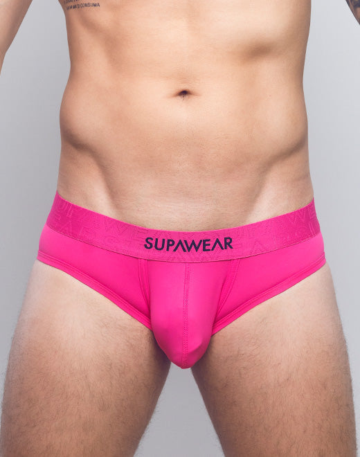 SUPAWEAR Neon Brief Neon Pink