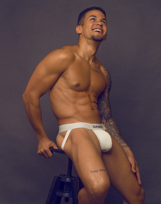 SUPAWEAR Neon Jockstrap Ivory