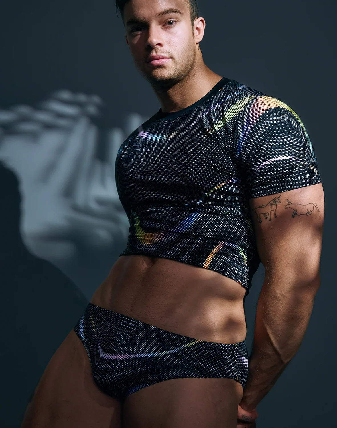SUPAWEAR Printed Pride Brief