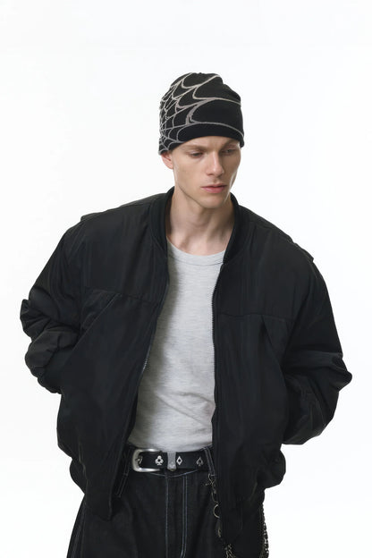 Unisex Detachable Layered Baseball Hoodie Jacket