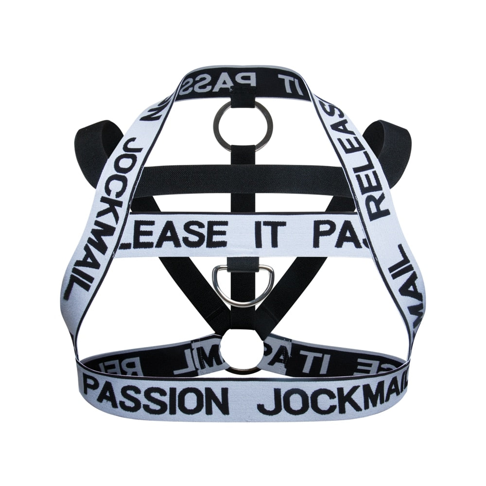 Jockmail Neon Release It Passion Elastic Chest Harness