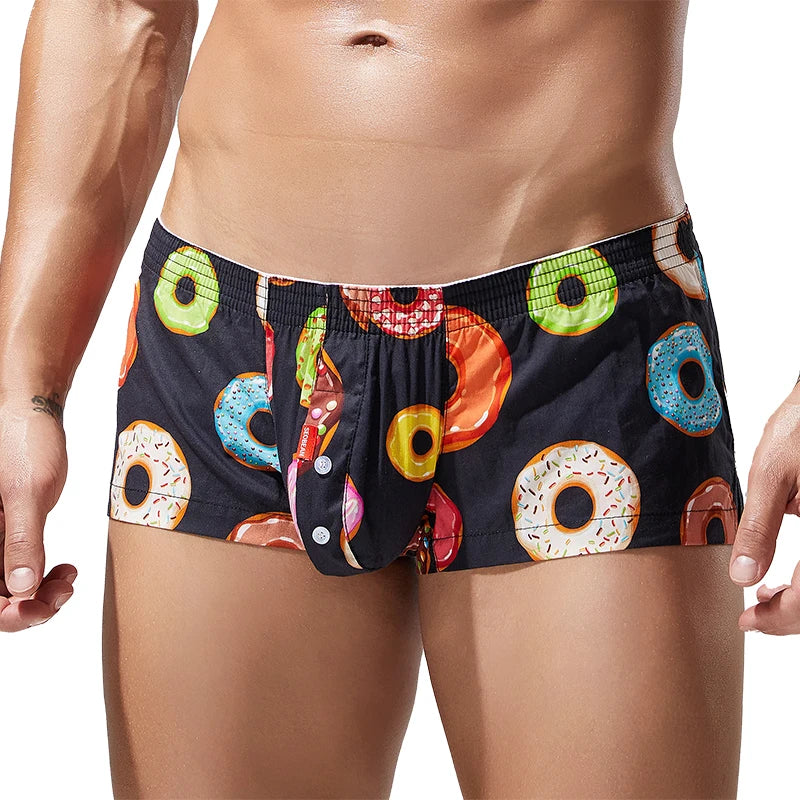 SEOBEAN Bold Wear Distressed Boxer Briefs