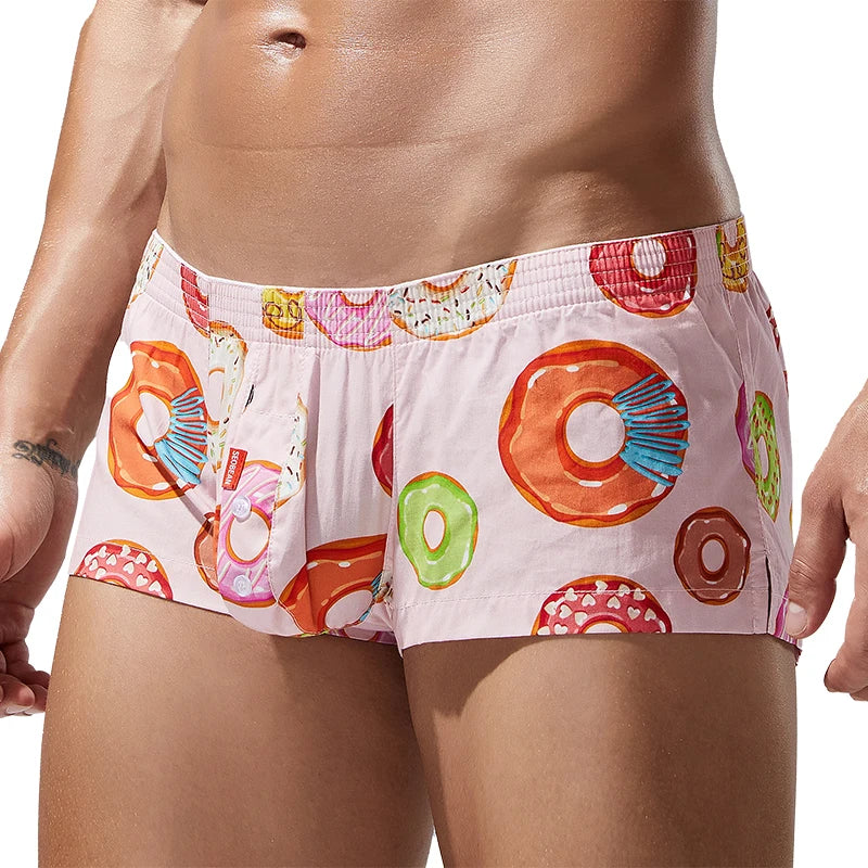 SEOBEAN Bold Wear Distressed Boxer Briefs