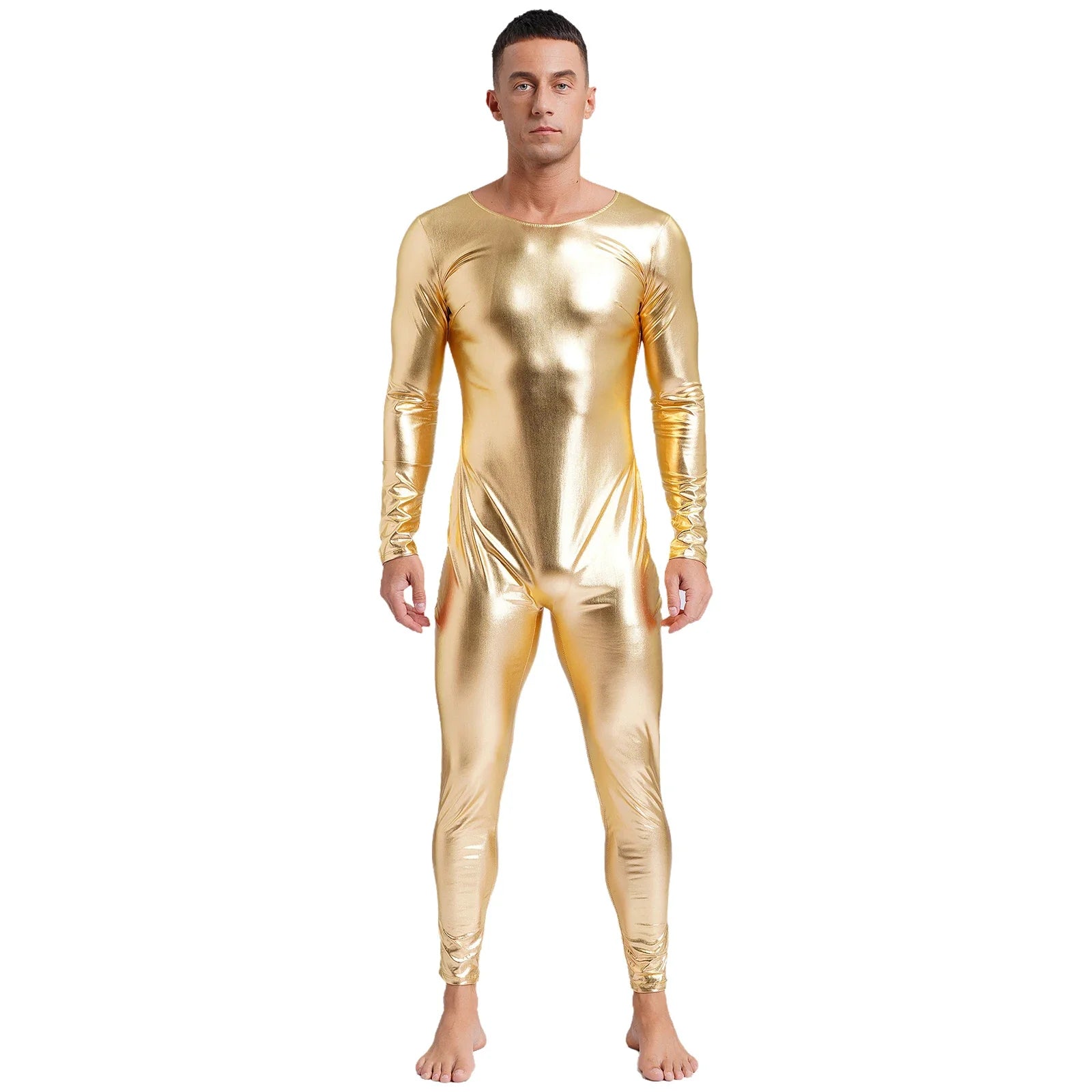 Galactic Vogue Metallic Bodysuit