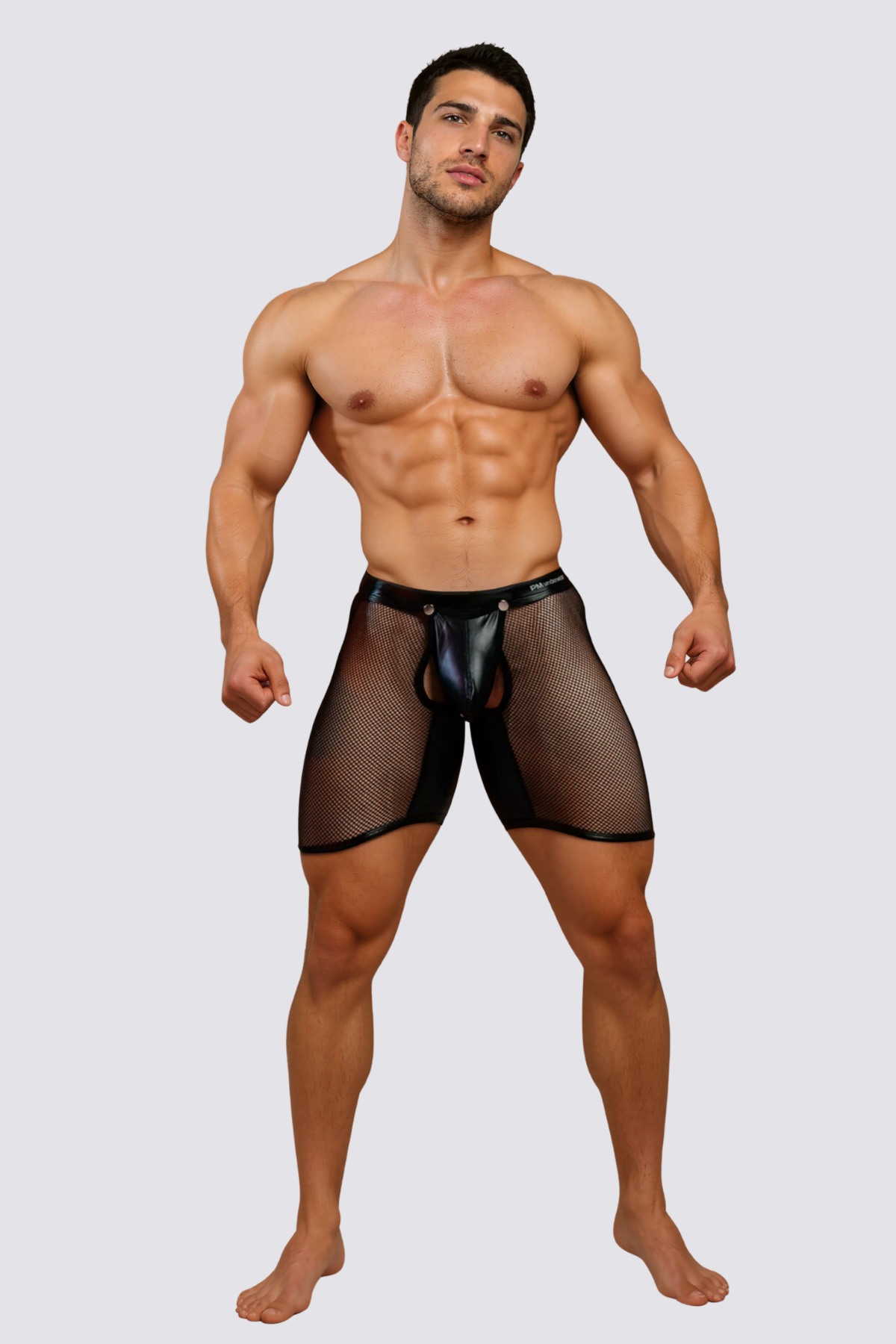 Satin Shadow Breathable Mesh Shorts