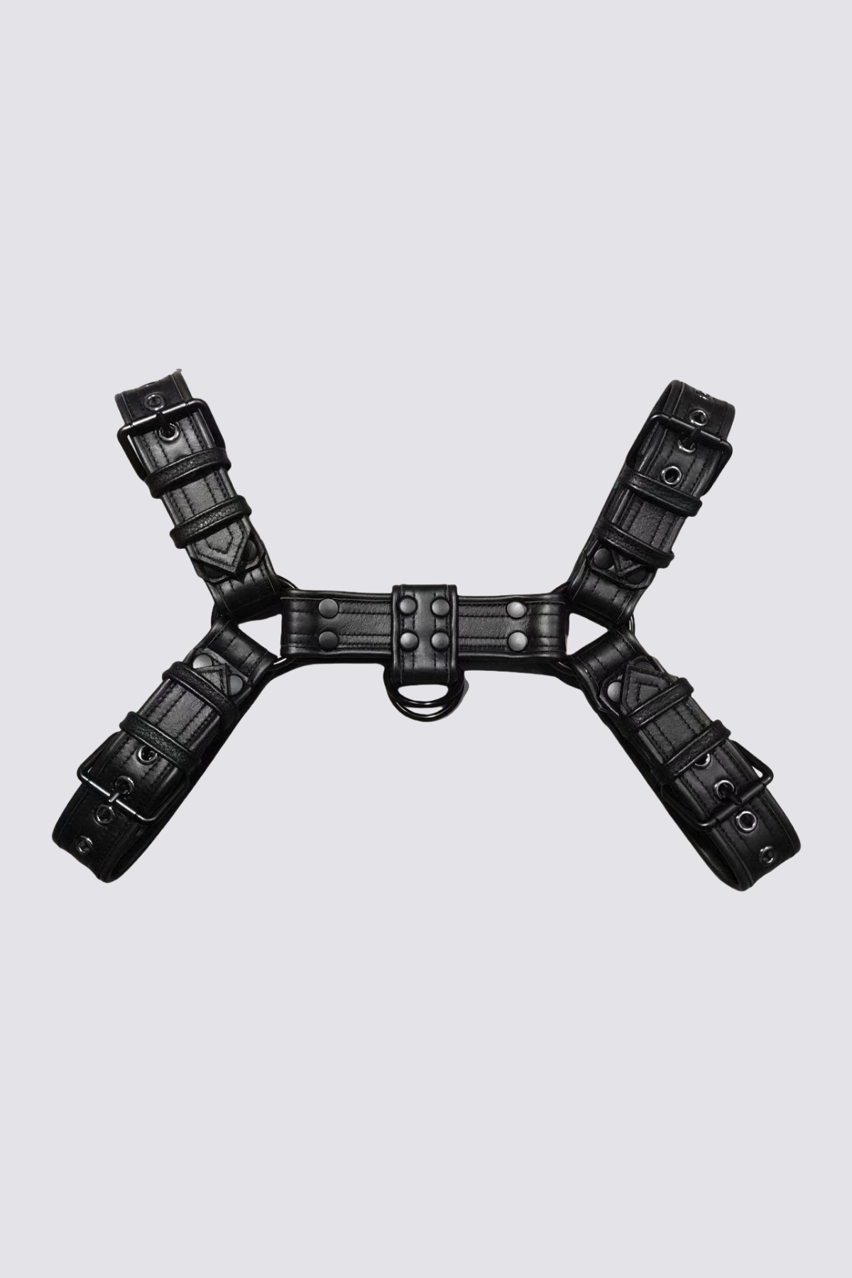 Savage Link Leather Chest Harness