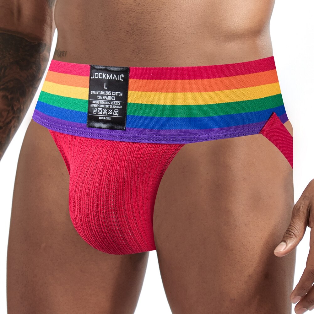 Jockmail Rainbow Pride Jockstrap