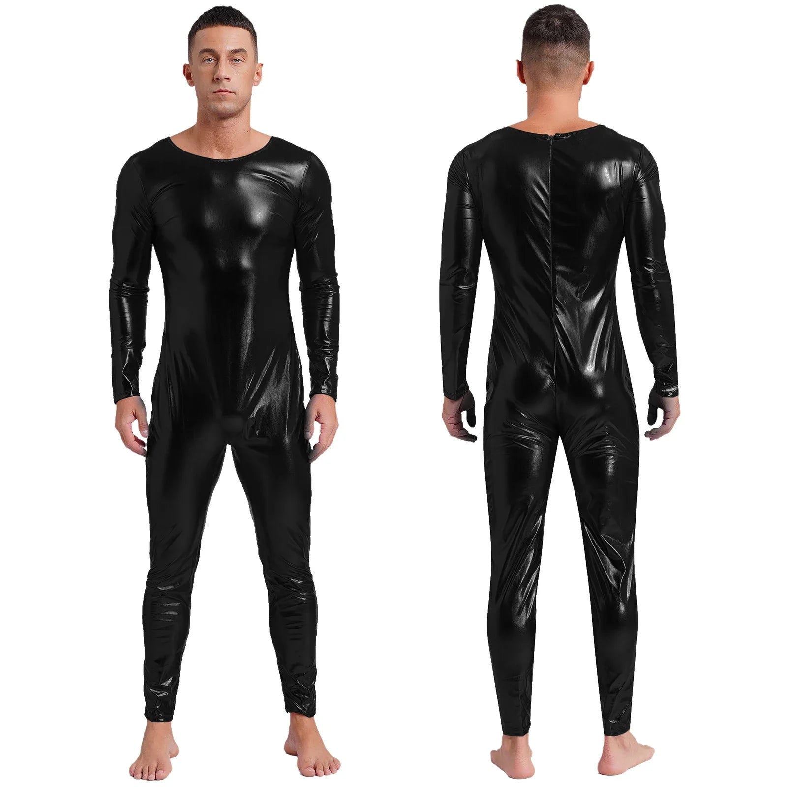 Galactic Vogue Metallic Bodysuit