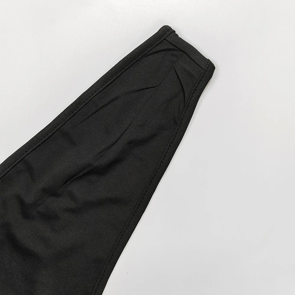 Rainbow Stripe Stretch Thong Bodysuit