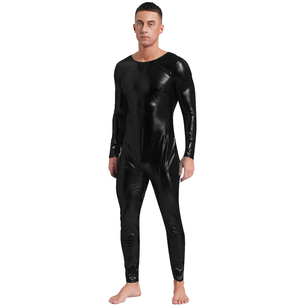 Galactic Vogue Metallic Bodysuit