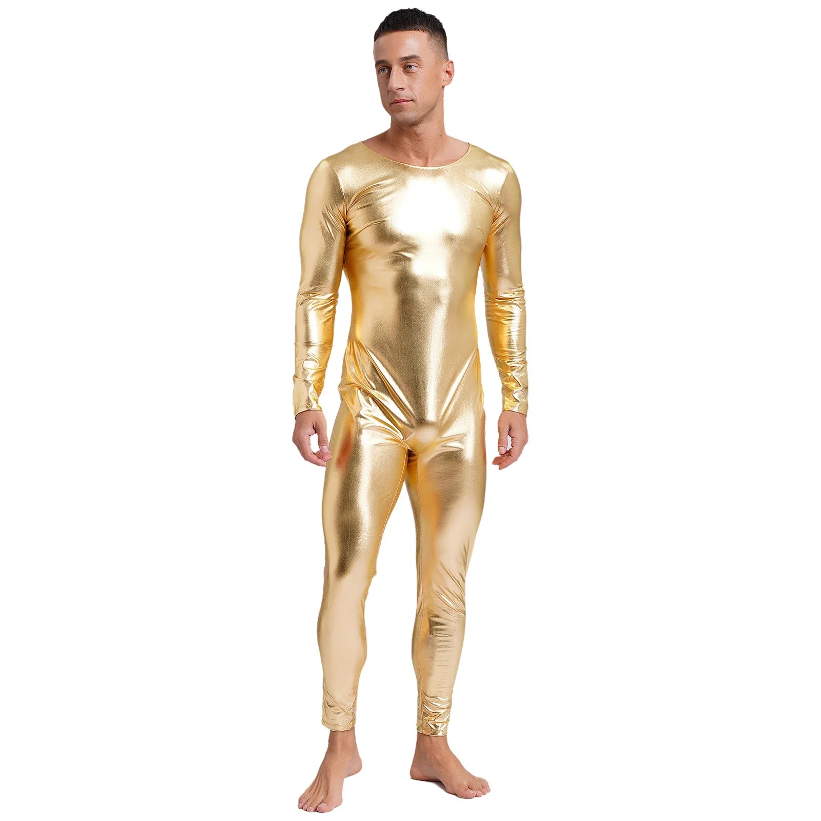 Galactic Vogue Metallic Bodysuit