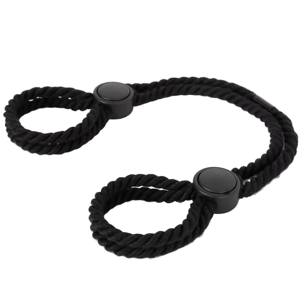 Cotton Rope Cuffs Black