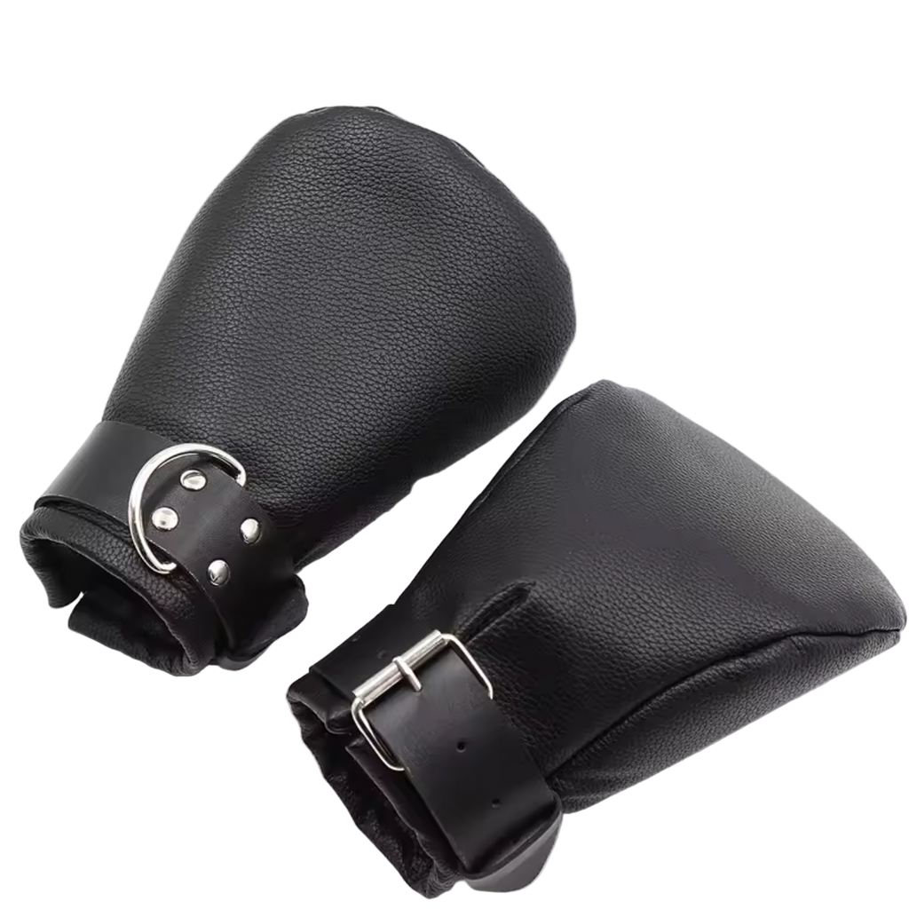Leather Puppy Mitts
