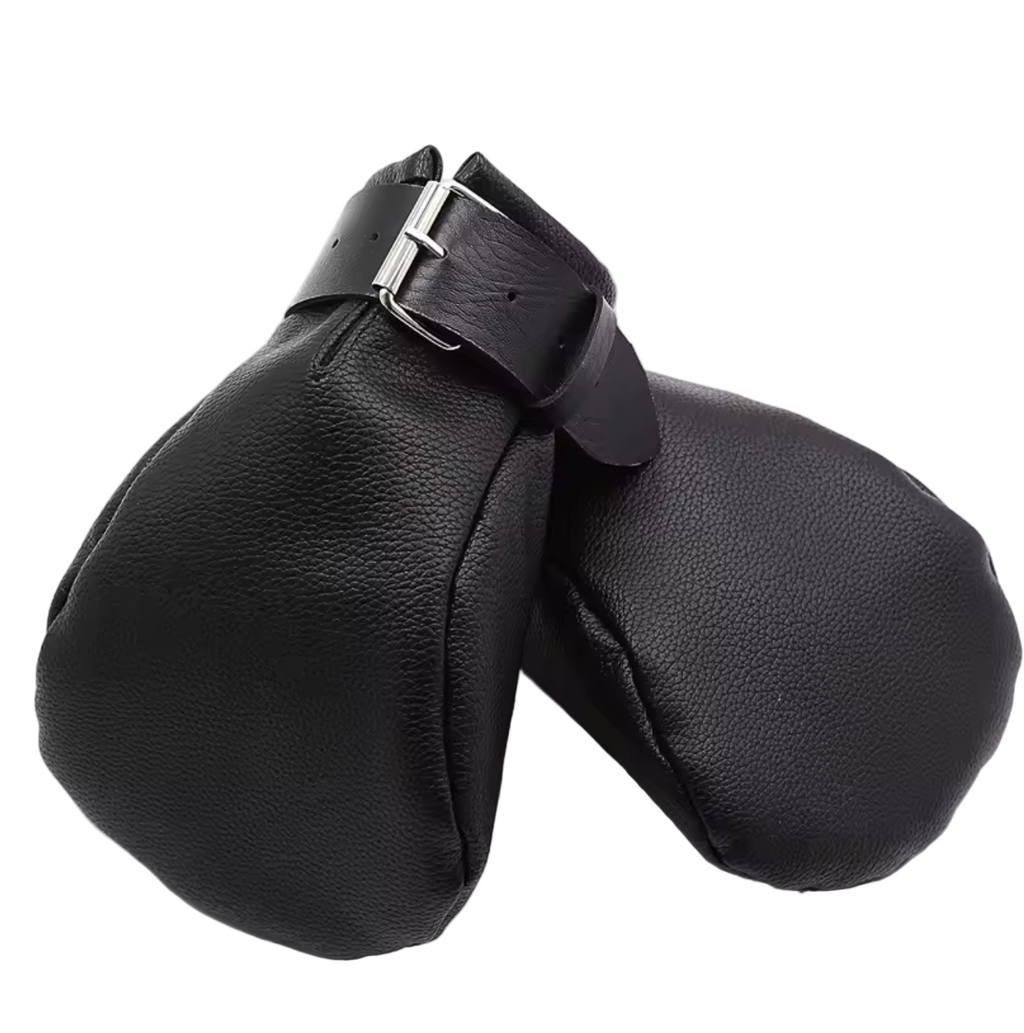 Leather Puppy Mitts