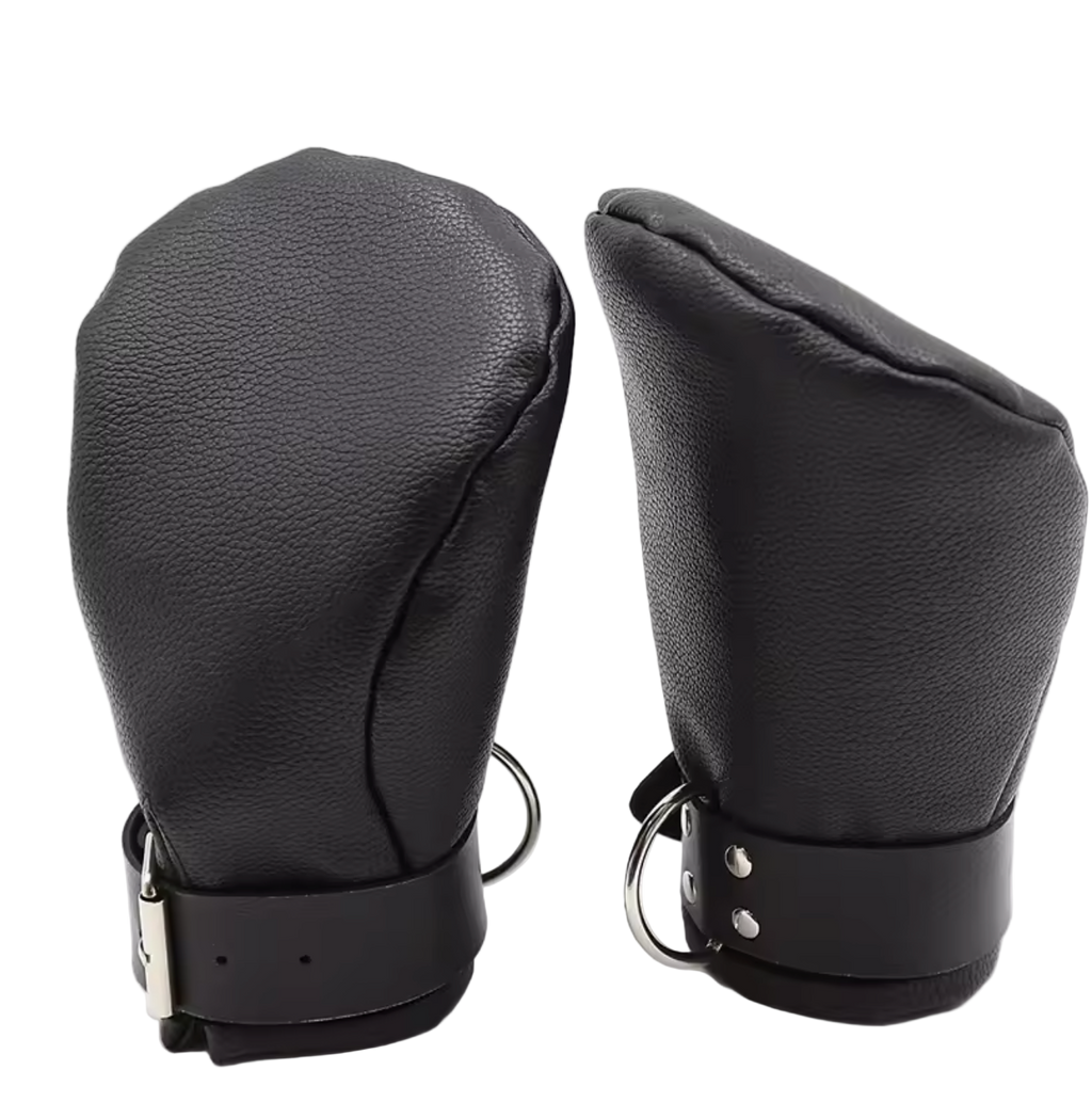Leather Puppy Mitts