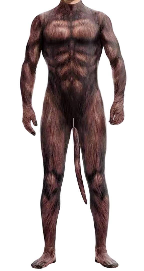 Brown Wolf Petsuit
