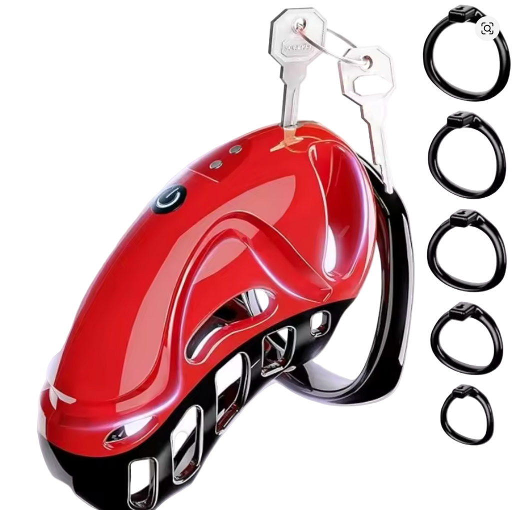 App Controlled Vibrating Chastity Cage
