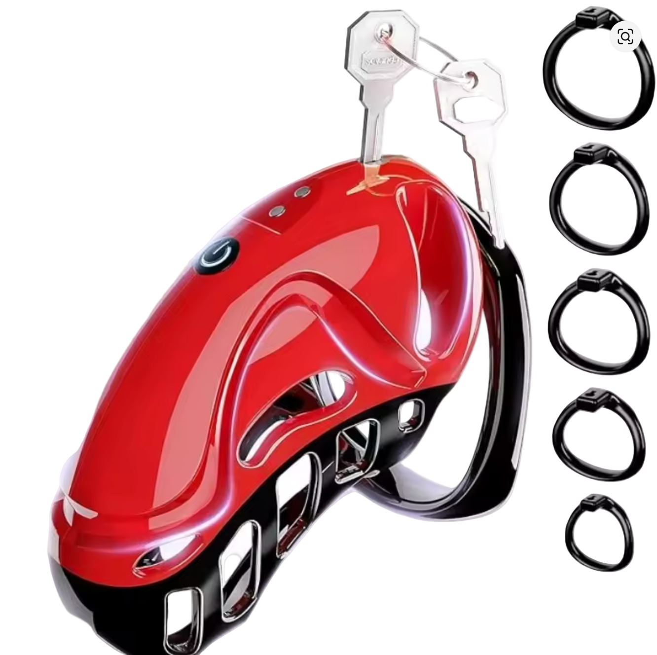 App Controlled Vibrating Chastity Cage
