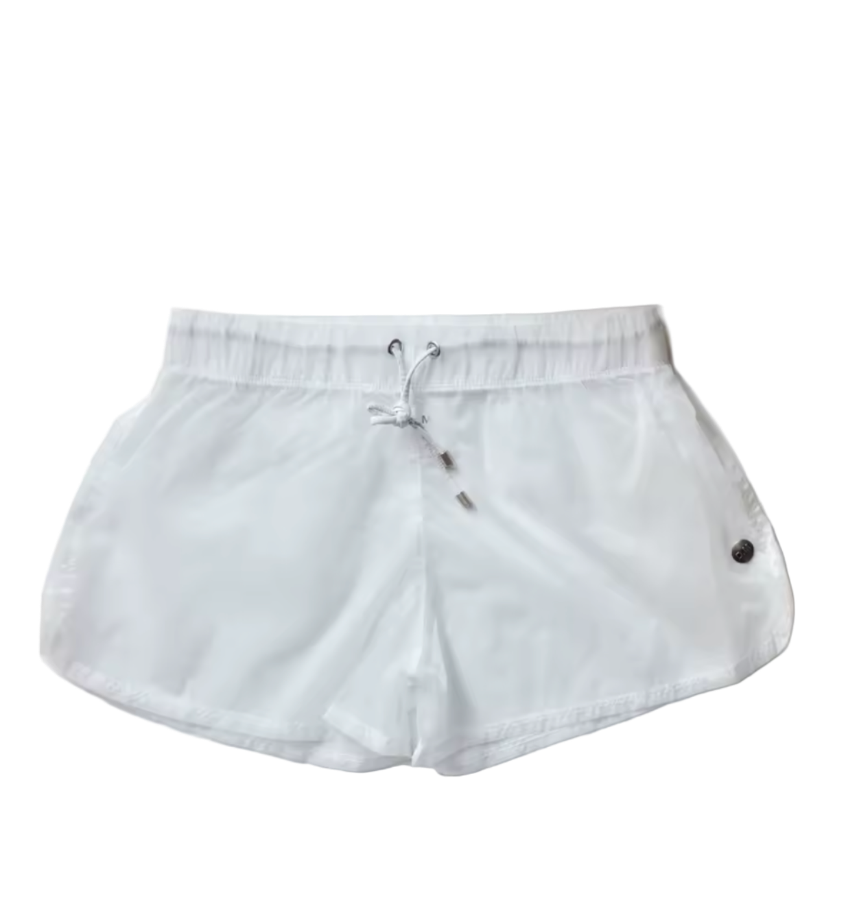 Dog & Master Low Waist Translucent Shorts White
