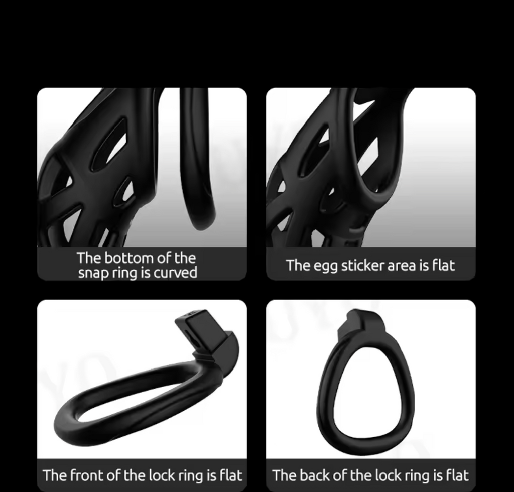 Cobra Style Chastity Cage