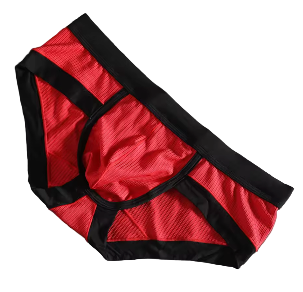 Breathable Pouch Briefs Red