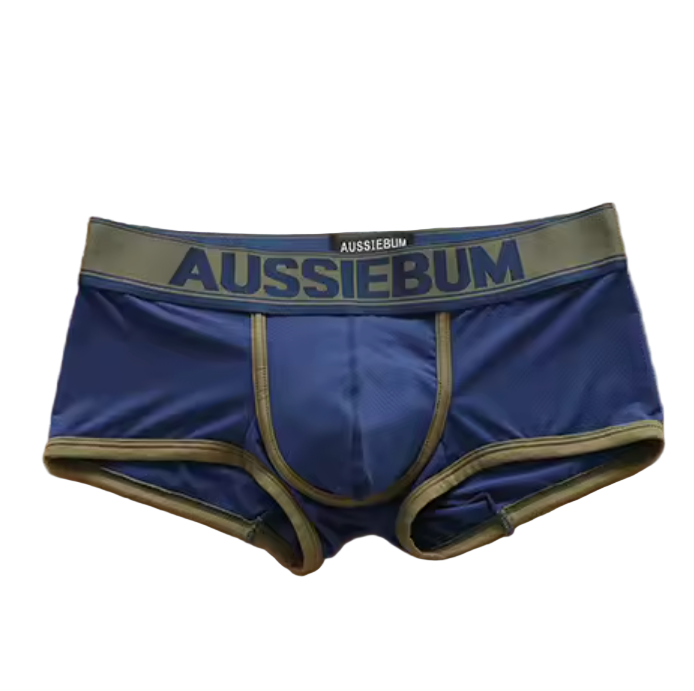 Aussiebum Mesh Trunks Blue/Green