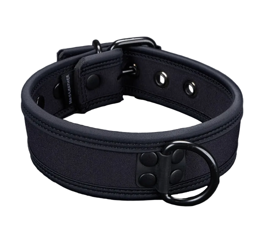 Mr S Leather NEO Puppy Collar Black