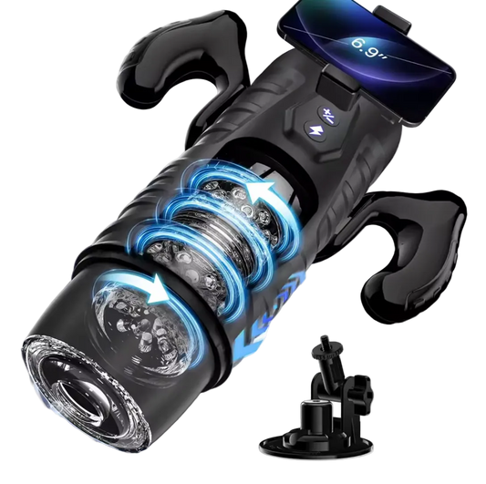 Thrusting & Rotating Games Controller Stroker