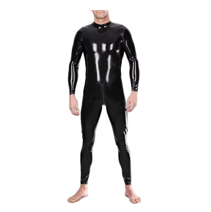 Latex Catsuit With Backzip