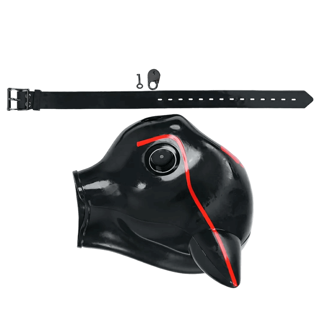 Silicone IDO Dog Drone Gas Mask-Lock(Upgraded Version）