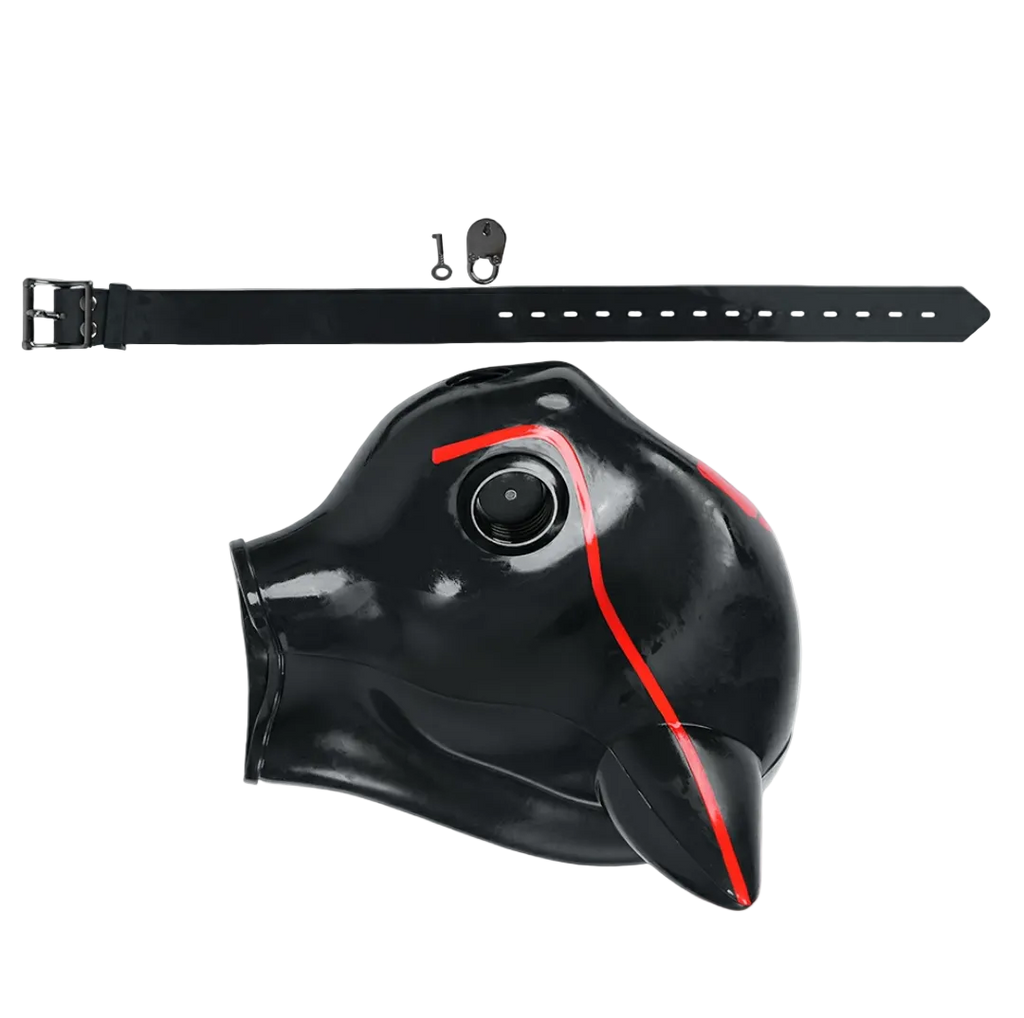 Silicone IDO Dog Drone Gas Mask-Lock(Upgraded Version）