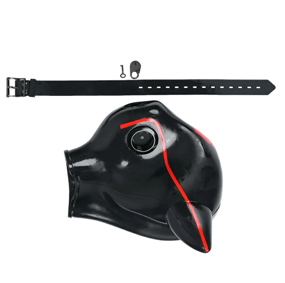 Silicone IDO Dog Drone Gas Mask-Lock(Upgraded Version）