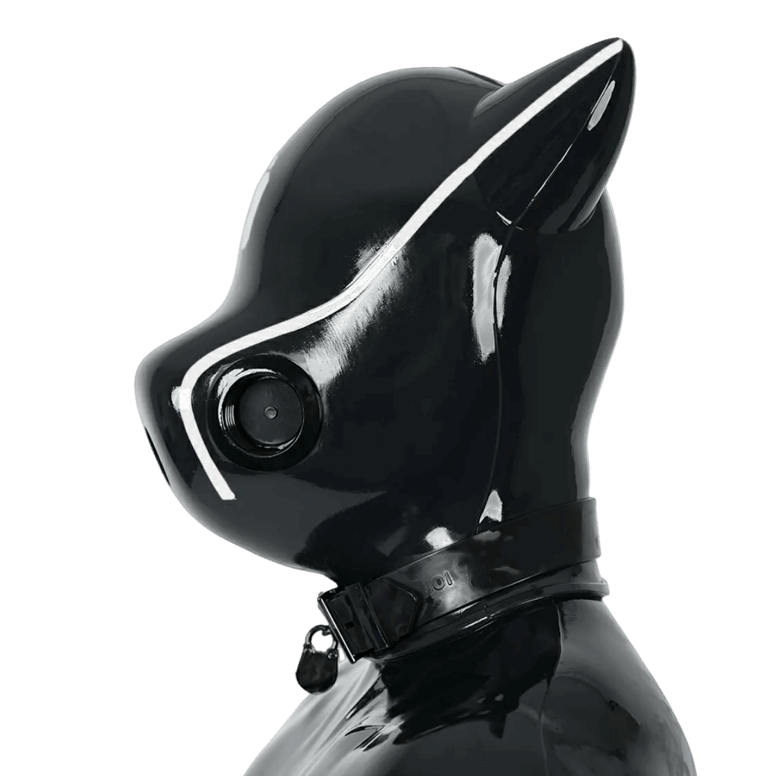 Silicone IDO Dog Drone Gas Mask-Lock(Upgraded Version）