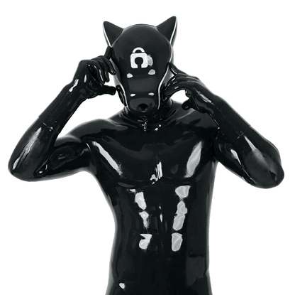 Silicone IDO Dog Drone Gas Mask-Lock(Upgraded Version）