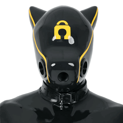 Silicone IDO Dog Drone Gas Mask-Lock(Upgraded Version）