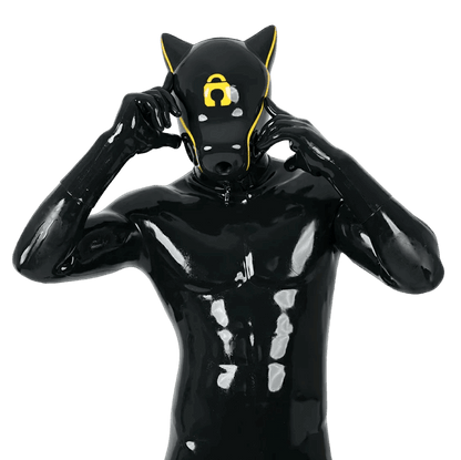 Silicone IDO Dog Drone Gas Mask-Lock(Upgraded Version）