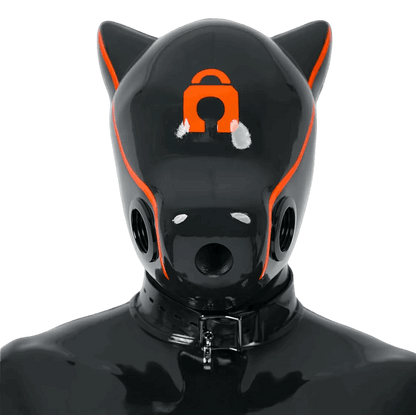 Silicone IDO Dog Drone Gas Mask-Lock(Upgraded Version）