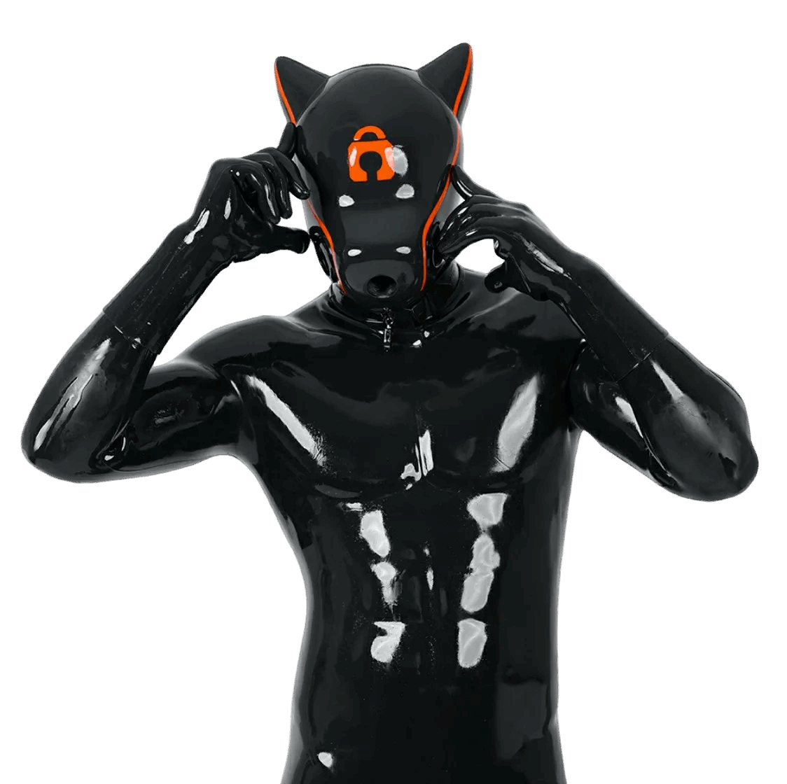 Silicone IDO Dog Drone Gas Mask-Lock(Upgraded Version）