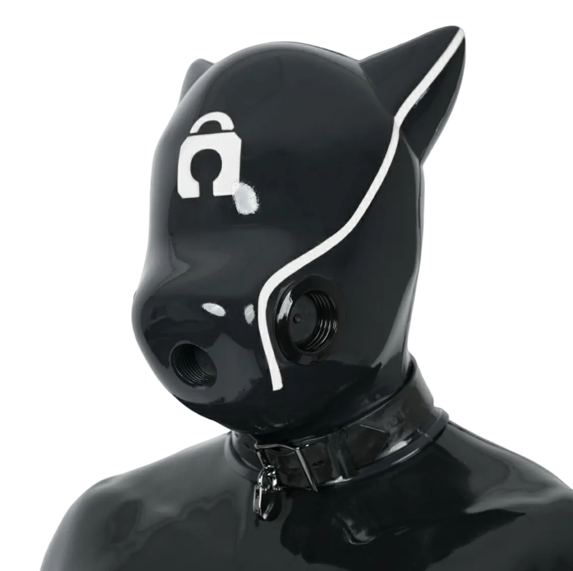 Silicone IDO Dog Drone Gas Mask-Lock(Upgraded Version）