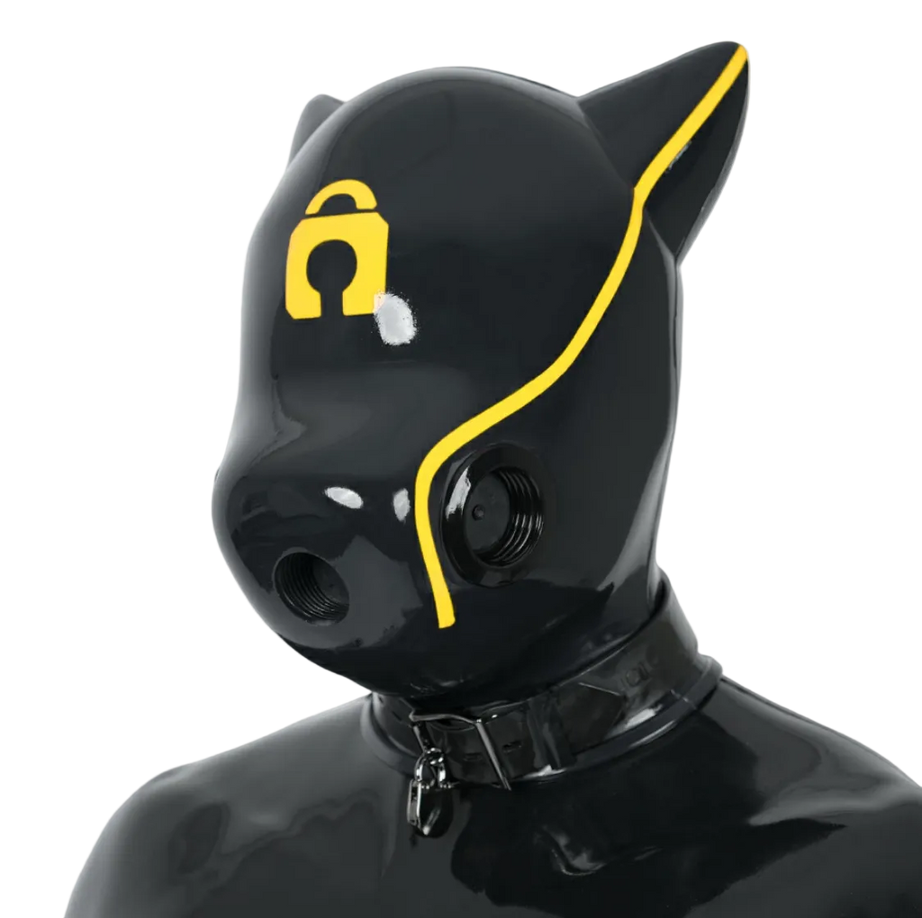 Silicone IDO Dog Drone Gas Mask-Lock(Upgraded Version）
