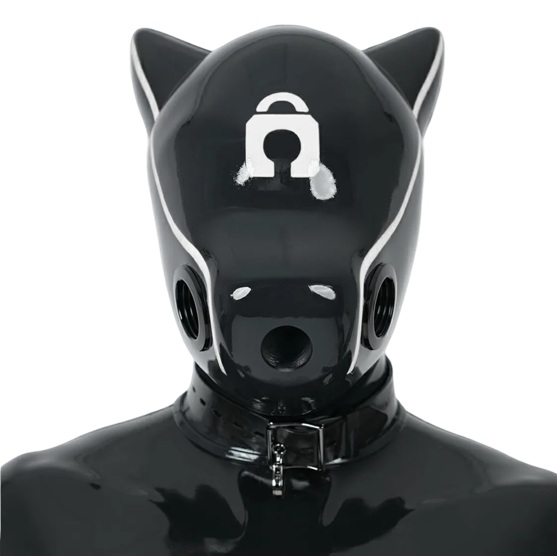 Silicone IDO Dog Drone Gas Mask-Lock(Upgraded Version）