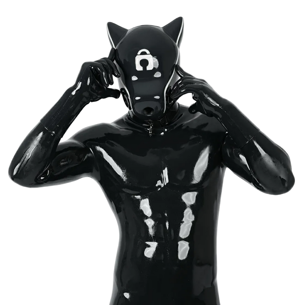 Silicone IDO Dog Drone Gas Mask-Lock(Upgraded Version）