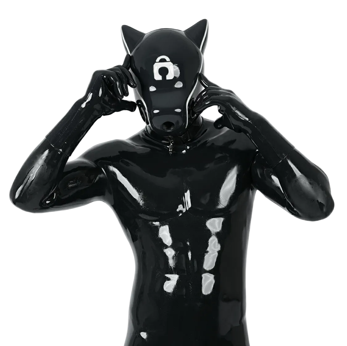 Silicone IDO Dog Drone Gas Mask-Lock(Upgraded Version）